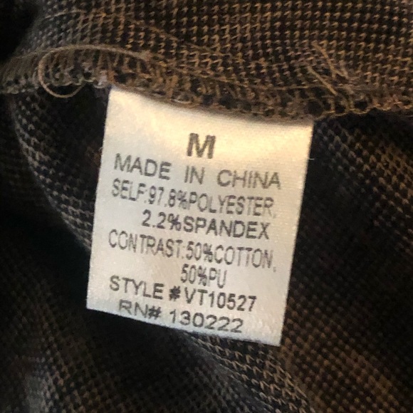 Very J Leopard Peplum Tank- M Gently Used Cond. - Picture 4 of 4